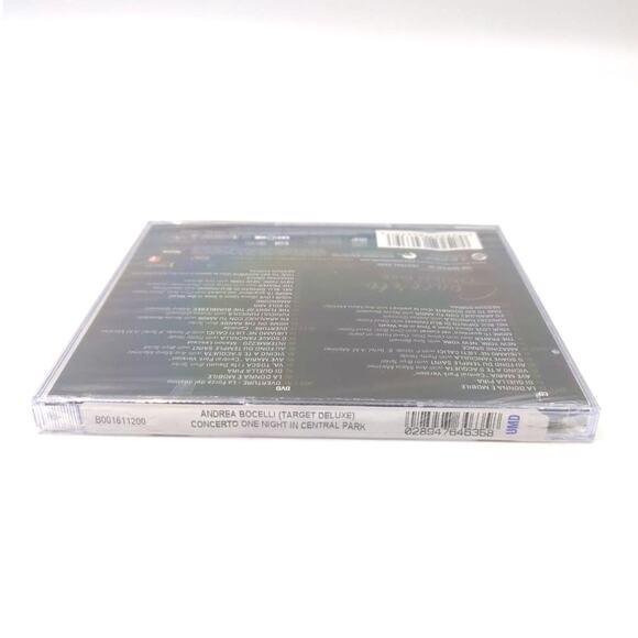 Concerto One Night in Central Park Andrea Bocelli CD 2011 Target Exclusive New - Picture 3 of 3